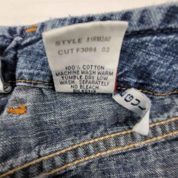 Vintage Lucky Brand Jeans Women's 2 Blue Wild Child Mid-Rise Boot Cut Slit USA - Picture 5 of 16